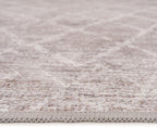 Washable Geometric Cotton Large Rugs Modern Stain Resistant