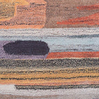 Washable Geometric Cotton Large Rugs Modern Stain Resistant