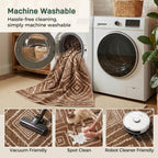 Washable Large Rugs Living Room Non-Slip