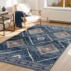 Washable Large Rugs Living Room Non-Slip