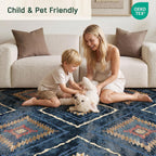 Washable Large Rugs Living Room Non-Slip