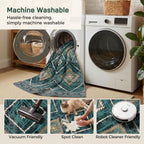 Washable Large Rugs Living Room Non-Slip