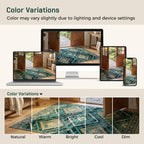 Washable Large Rugs Living Room Non-Slip
