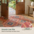 Washable Large Rugs Living Room Non-Slip