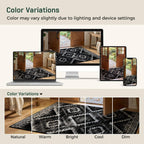 Washable Large Rugs Living Room Non-Slip