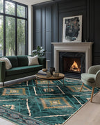 Washable Large Rugs Living Room Non-Slip