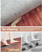 Washable Large Rugs Living Room Non-Slip