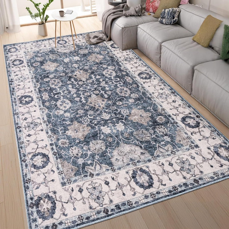 Washable Rug -%63 Cotton Low Pile Carpet