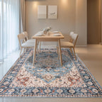 Washable Rug -%63 Cotton Low Pile Carpet