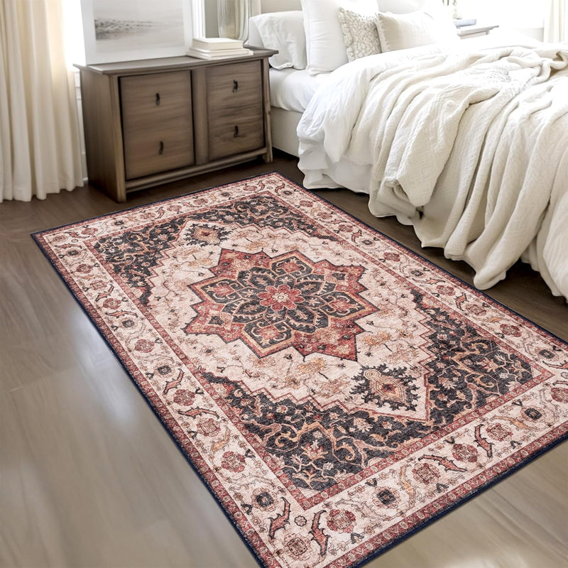 Washable Rug -%63 Cotton Low Pile Carpet