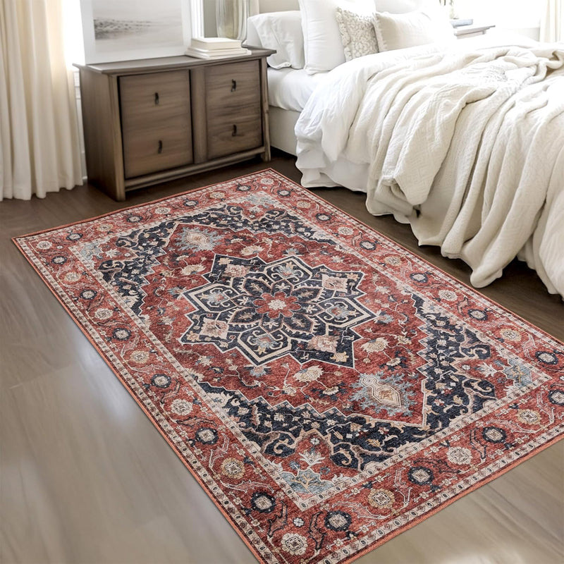 Washable Rug -%63 Cotton Low Pile Carpet