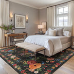 Washable Rugs Living Room Non Slip Floor