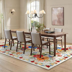 Washable Rugs Living Room Non Slip Floor