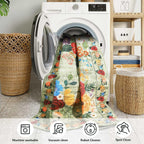 Washable Rugs Living Room Non Slip Floor