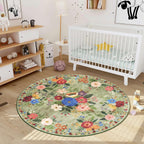 Washable Rugs Living Room Non Slip Floor