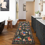 Washable Rugs Living Room Non Slip Floor