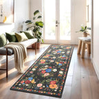 Washable Rugs Living Room Non Slip Floor