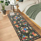 Washable Rugs Living Room Non Slip Floor