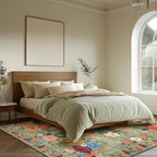 Washable Rugs Living Room Non Slip Floor