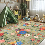 Washable Rugs Living Room Non Slip Floor