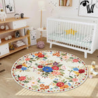 Washable Rugs Living Room Non Slip Floor