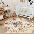 Washable Rugs Living Room Non Slip Floor