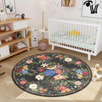 Washable Rugs Living Room Non Slip Floor