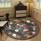 Washable Rugs Living Room Non Slip Floor