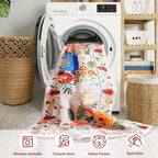 Washable Rugs Living Room Non Slip Floor
