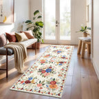 Washable Rugs Living Room Non Slip Floor