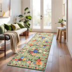 Washable Rugs Living Room Non Slip Floor