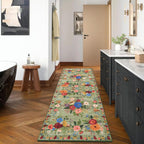 Washable Rugs Living Room Non Slip Floor