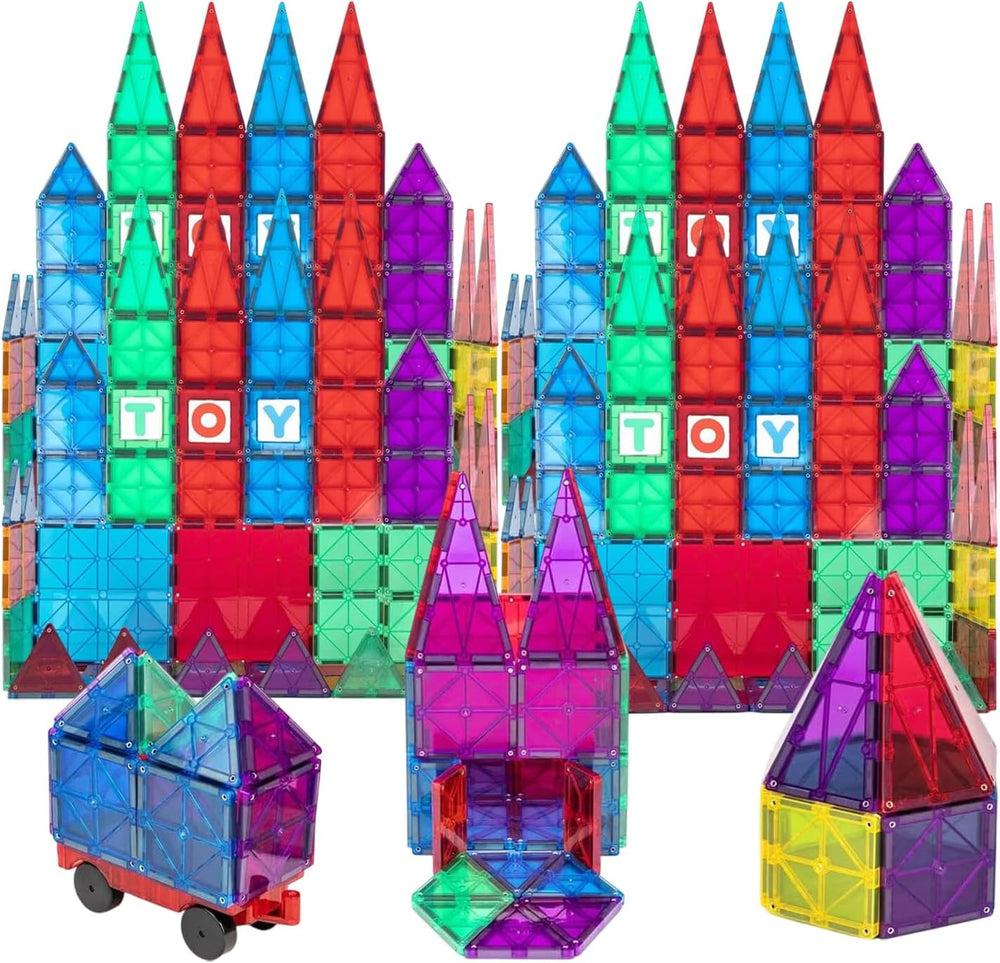Magnet Building Tiles Set for Kids 56 Pcs