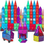 Magnet Building Tiles Set for Kids 56 Pcs