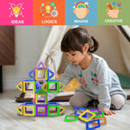 Magnetic Building Blocks 40pc Construction Toys Set