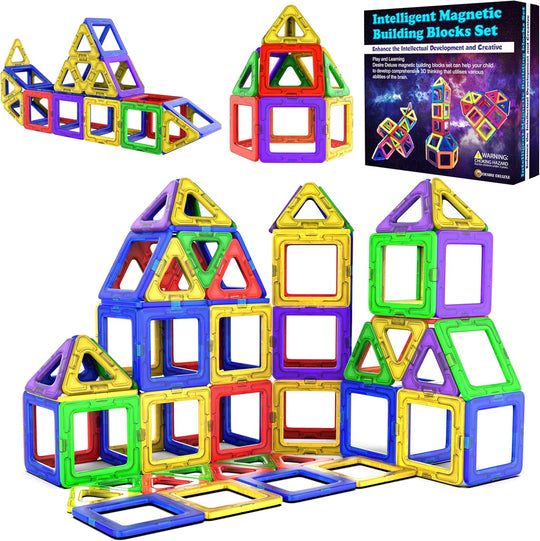 Magnetic Building Blocks 40pc Construction Toys Set