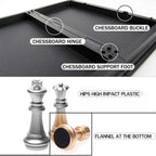 Magnetic Chess Set with Folding Board and Pieces