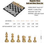 Magnetic Chess Set with Folding Board and Pieces