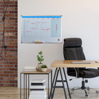 Magnetic Whiteboard Daily Planner for Walls Wipeable Planning