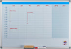 Magnetic Whiteboard Daily Planner for Walls Wipeable Planning
