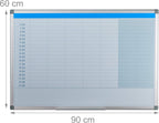 Magnetic Whiteboard Daily Planner for Walls Wipeable Planning