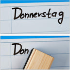 Magnetic Whiteboard Daily Planner for Walls Wipeable Planning
