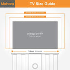 Glass Corner TV Stand Universal Unit 60CM Wide