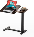 Maidesite Fit Dual Overbed Table with Wheels C-Shape