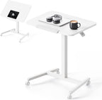 Maidesite Fit Pro Over Bed Table with Wheels