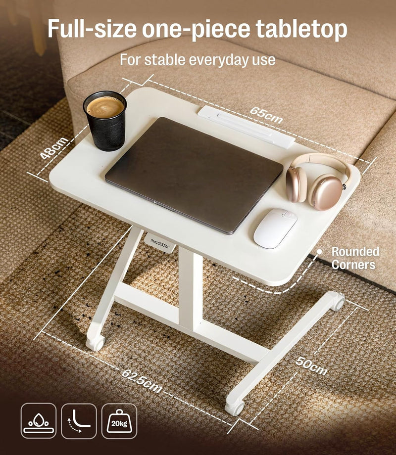 Fit Pro Over Bed Table with Wheels Height