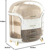 Make Up Storage Organizer Box Skincare Display Case