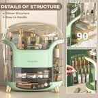 Make Up Storage Organizer Box Skincare Display Case