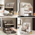 Make Up Storage Organizer Box Skincare Display Case