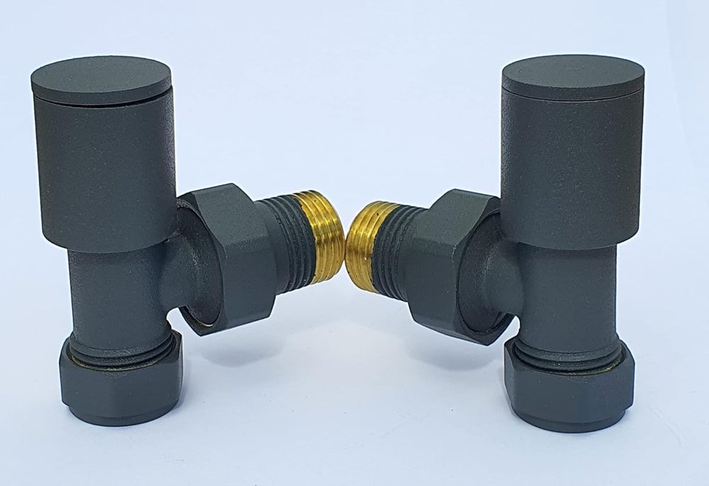 Manissa Angled Towel Rail Radiator Valves 1 2"